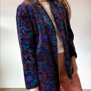 Vintage 90’s Velvet Blazer